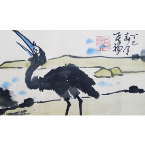 李苦禅花鸟手卷