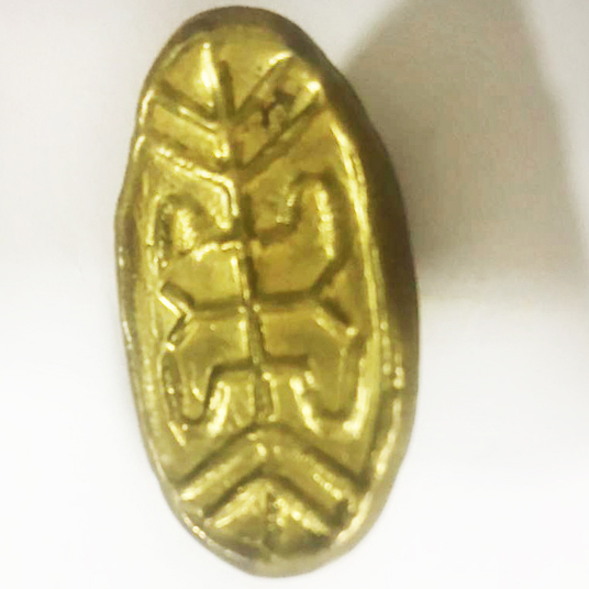 寿字纹金元宝