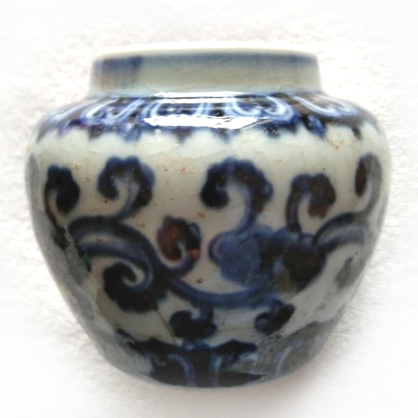 青花罐   2501
